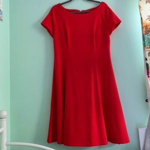 Tommy Hilfiger red skater dress